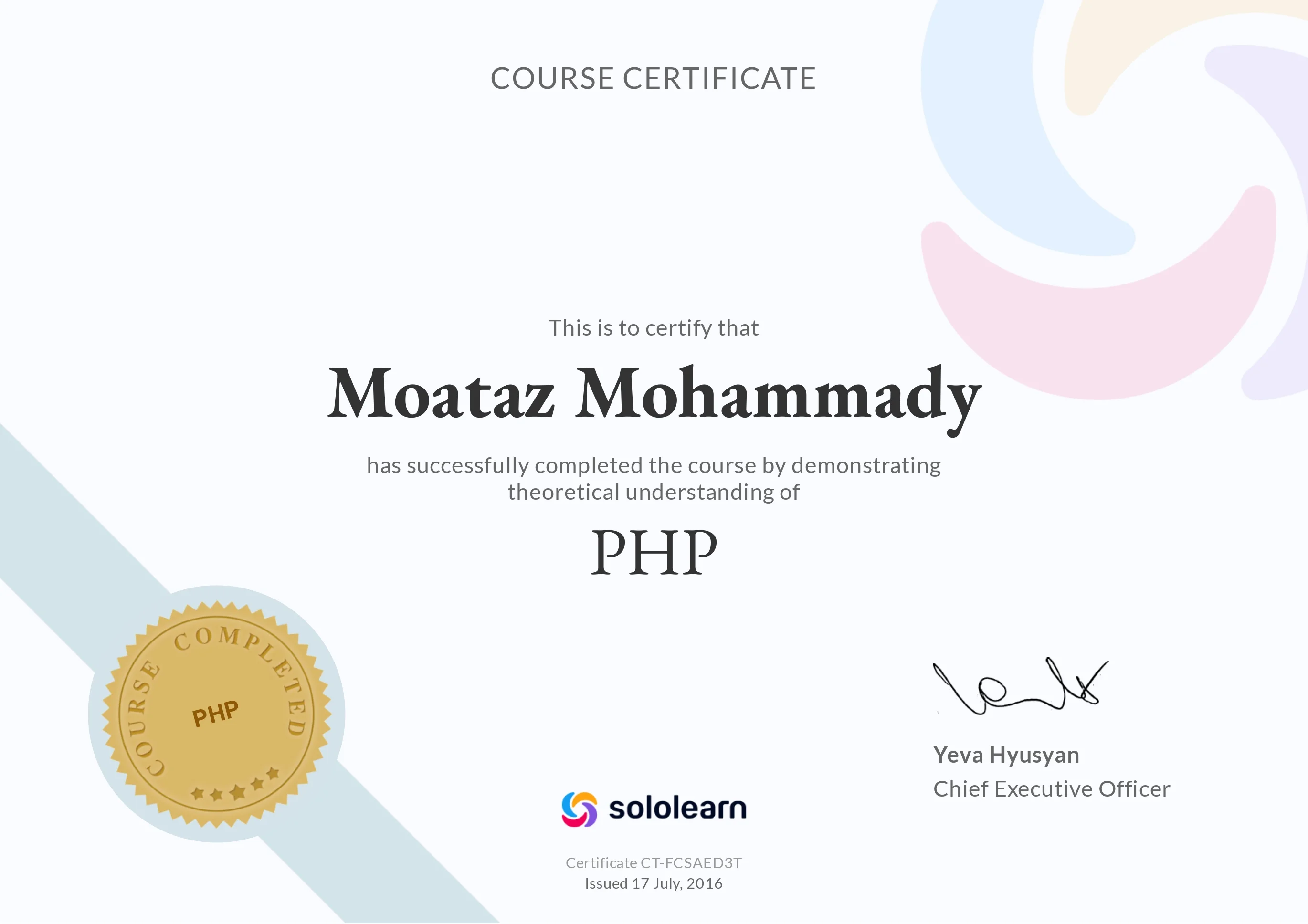 PHP Fundamentals